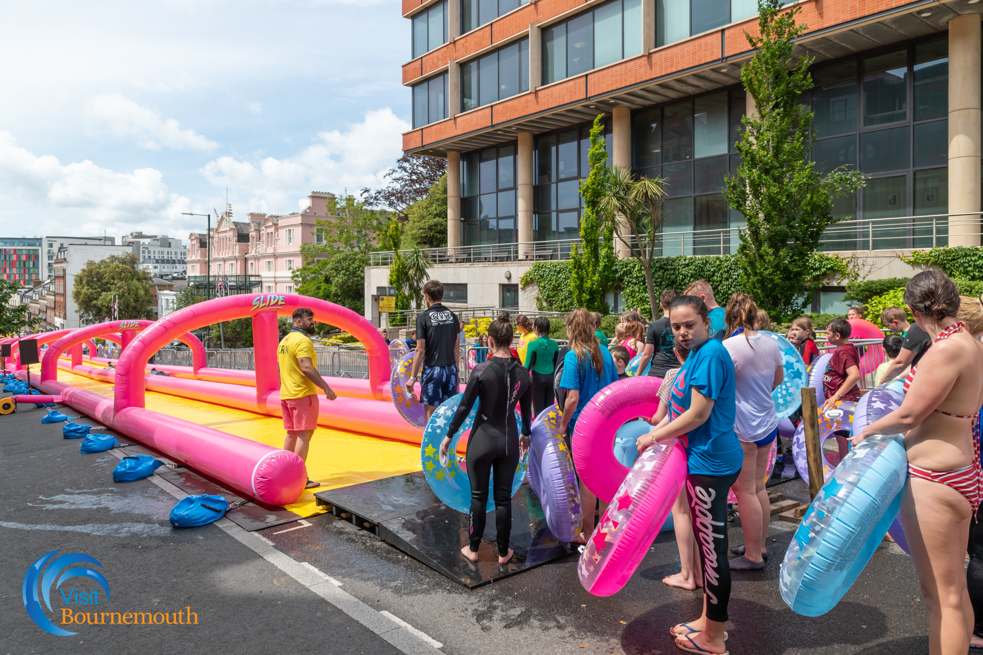 Did you Ride The Slide? Check our photos from Bournemouth's Water Slide