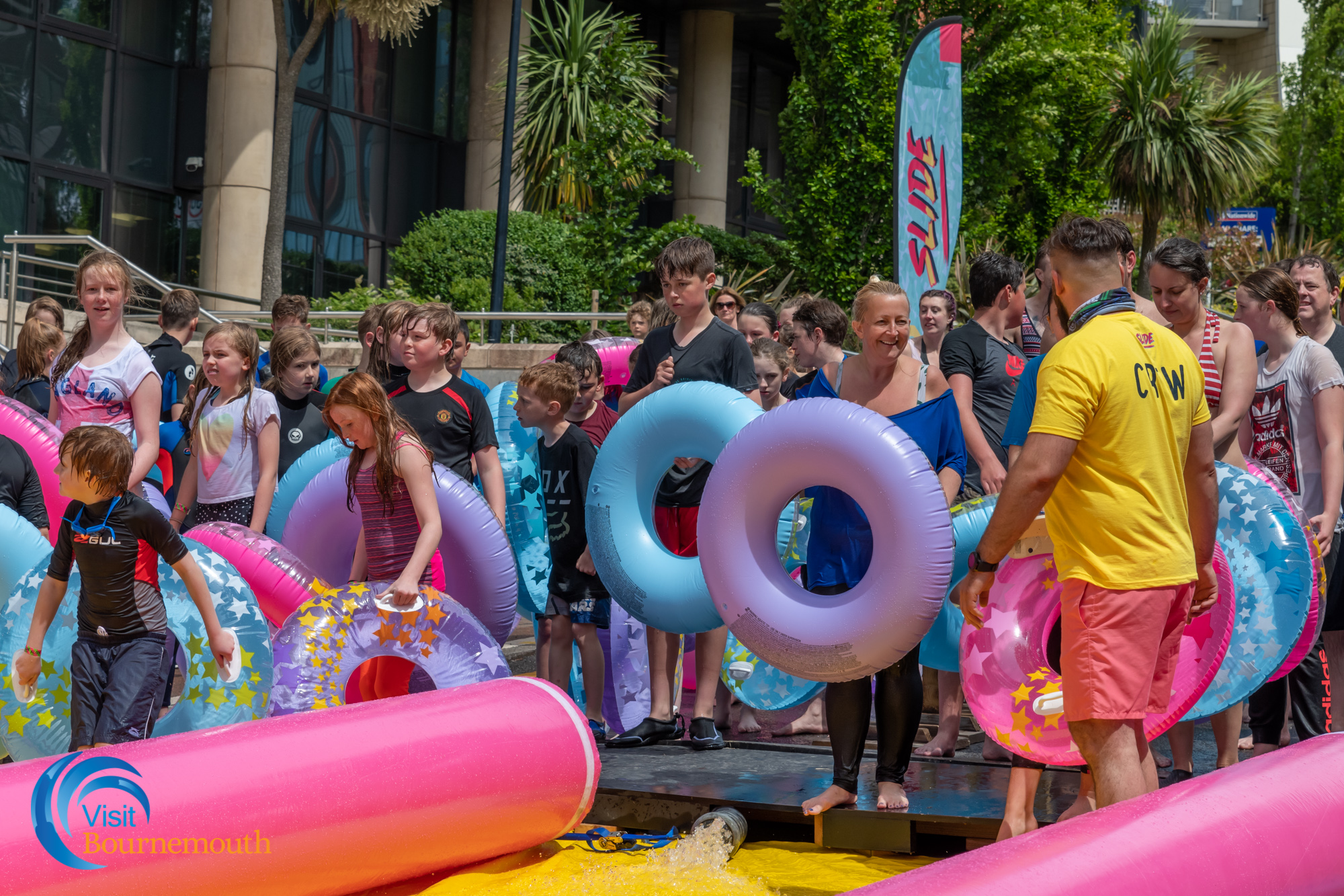Did you Ride The Slide? Check our photos from Bournemouth's Water Slide