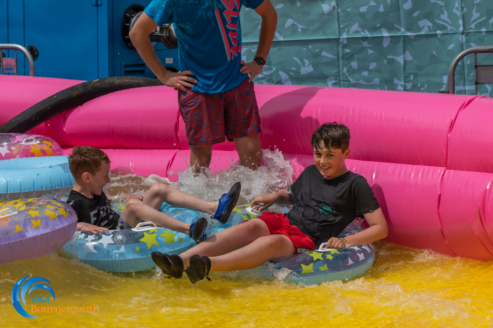 Did you Ride The Slide? Check our photos from Bournemouth's Water Slide