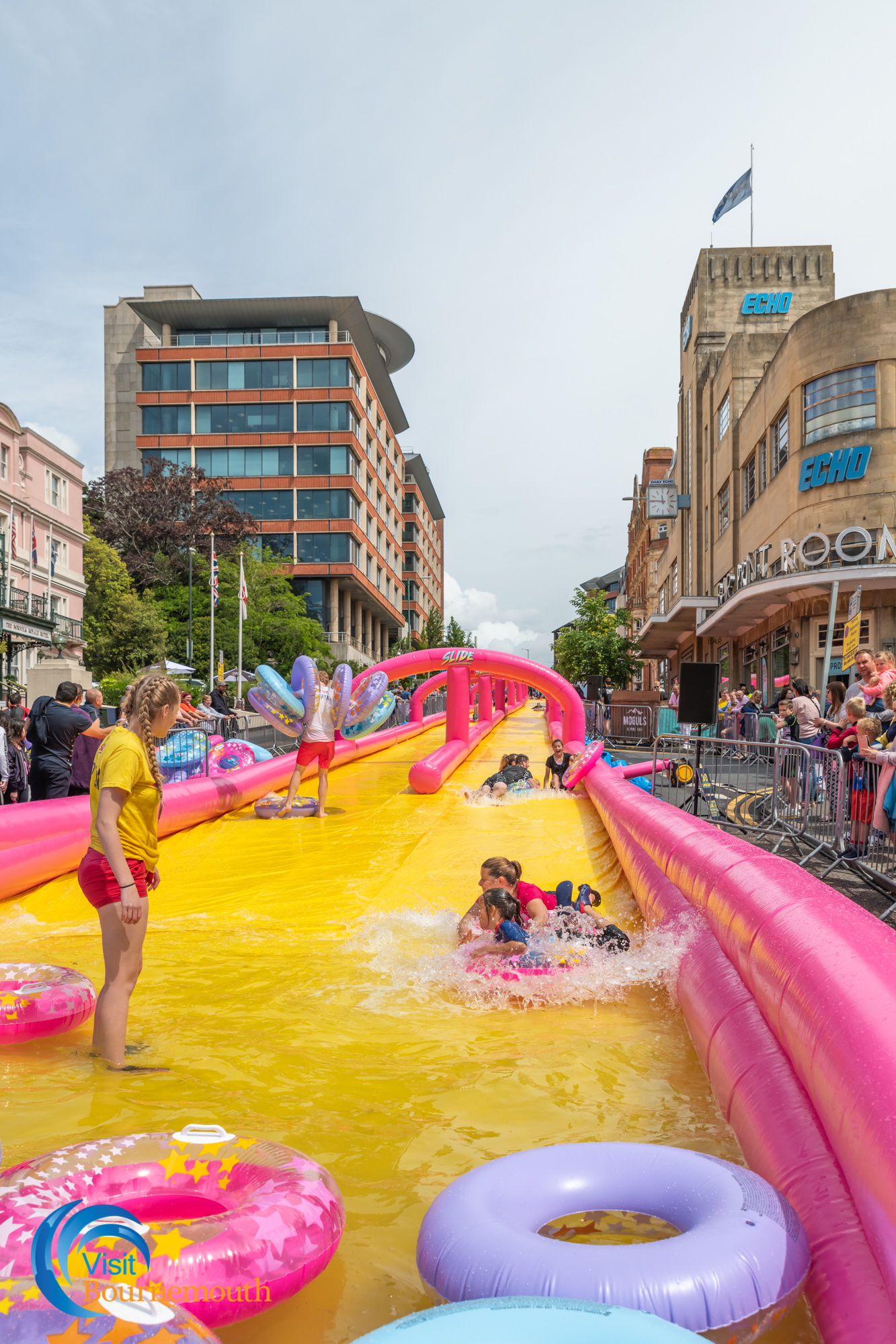 Did you Ride The Slide? Check our photos from Bournemouth's Water Slide
