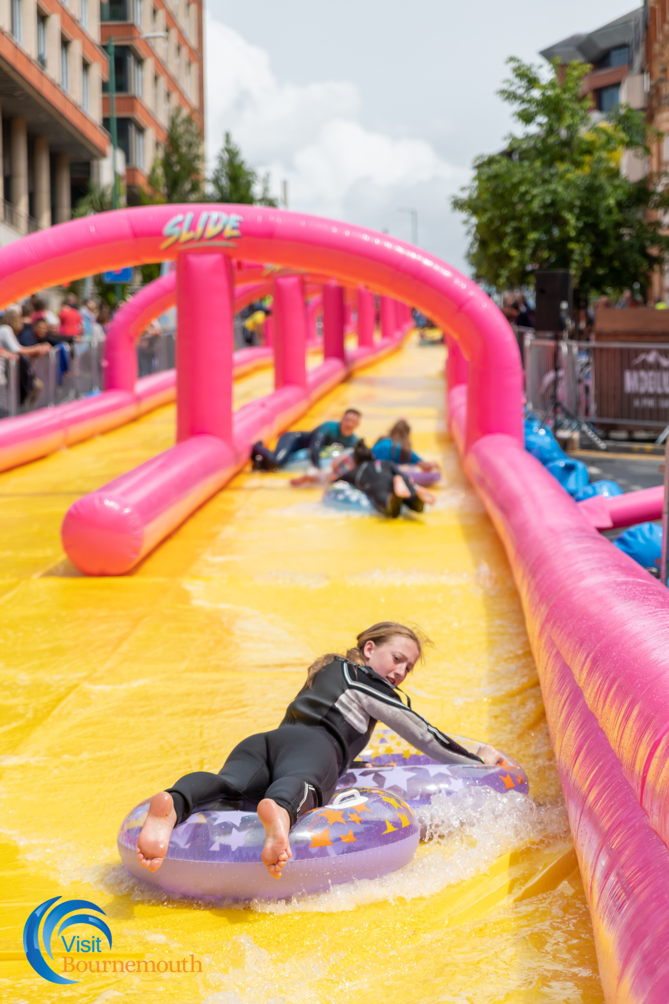 Did you Ride The Slide? Check our photos from Bournemouth's Water Slide