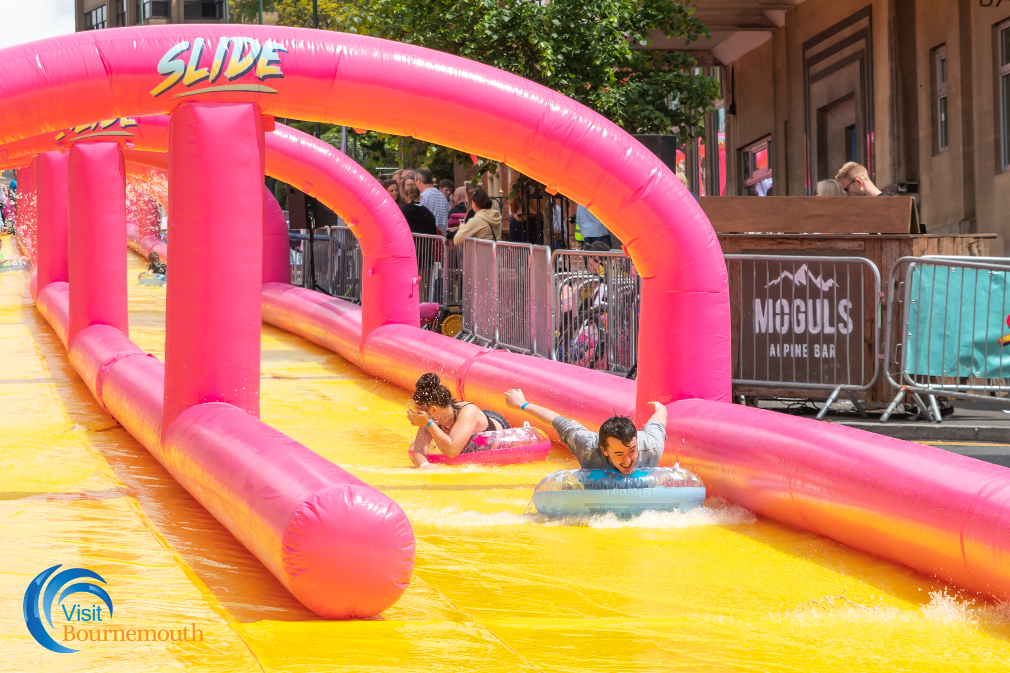 Did you Ride The Slide? Check our photos from Bournemouth's Water Slide