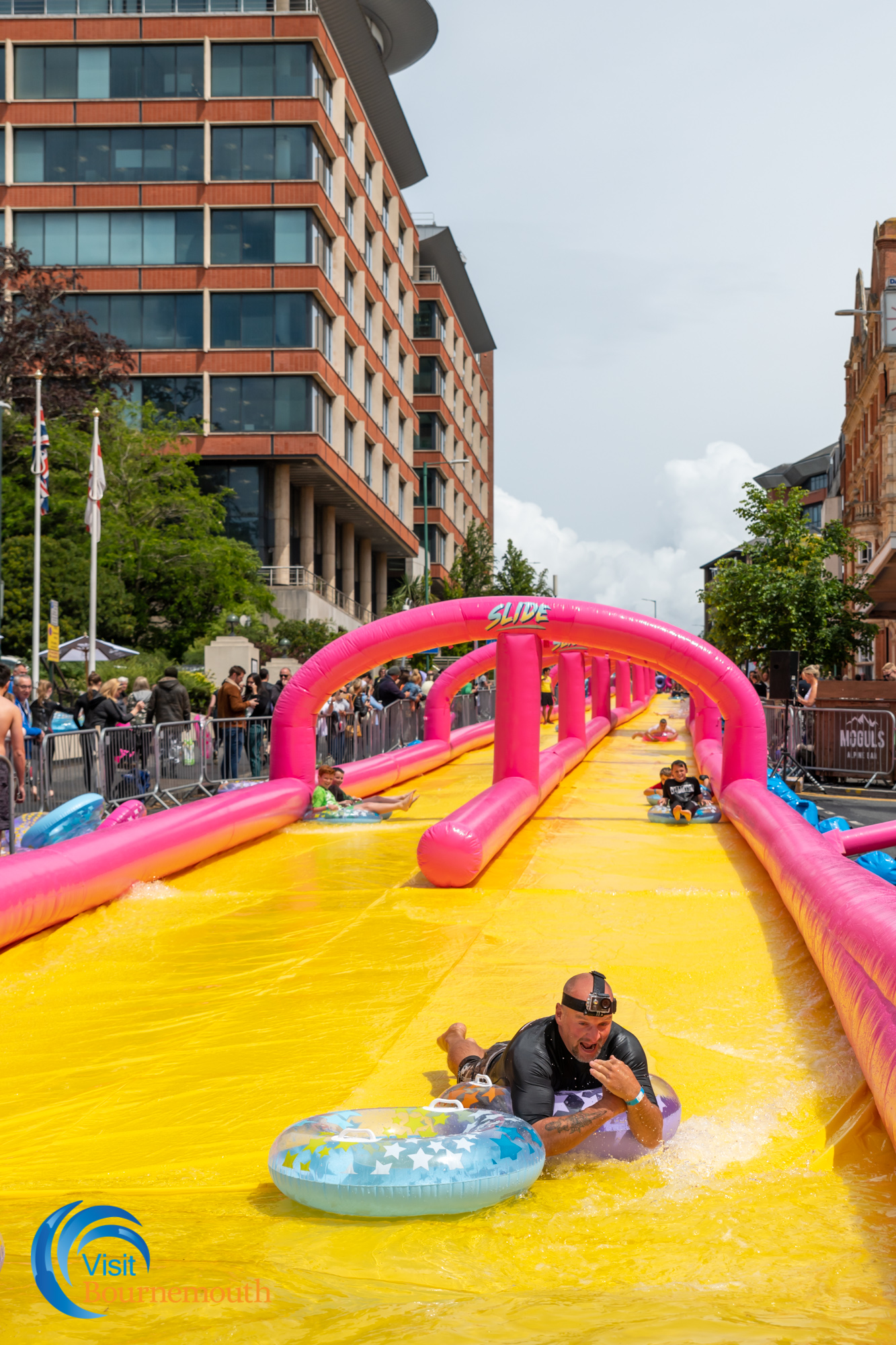 Did you Ride The Slide? Check our photos from Bournemouth's Water Slide