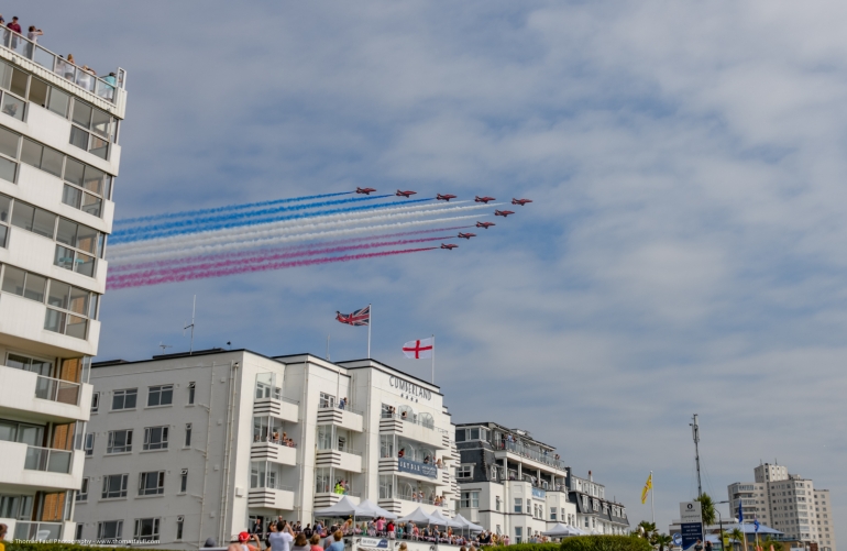 Red Arrows and RAF Typhoon Back for Bournemouth Air Festival