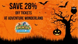 28% Off this Autumn at Adventure Wonderland