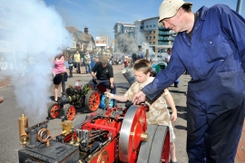 Age of steam comes to life at Poole’s Mini Steam on the Quay