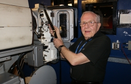 Is John, 82, Britain’s oldest cinema projectionist?