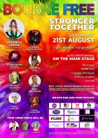 Bourne Free Pride Festival This Weekend