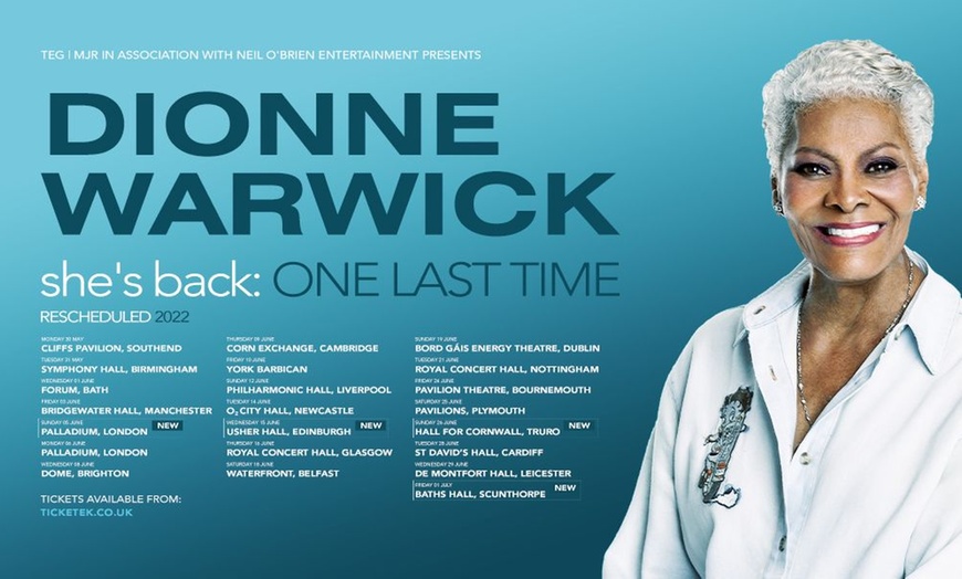 Dionne Warwick - One Last Time Tour